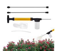 Aplicador De Tierra De Diatomeas - Acero, Pulverizador De Polvo, Herramienta Manual De Polinización De Polvo | Plumero De Floración Agrícola, Plumero De Tierra De Diatomeas Para Jardin