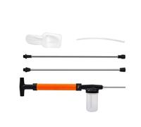 Aplicador De Tierra De Diatomeas - Incluye 2 Postes De Extensión Extensible Pulverizador,Aplicador De Polvo Para Jardín - Para Hierba Al Aire Libre Patio Interior Casa Jardín Invernadero Y Granja