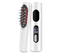 Aplicador Eléctrico de Aceite para el Cabello, Peine para Masaje del Cabelludo, Distribuye Uniformemente y con Precisión los Aceites Esenciales en el Cabelludo