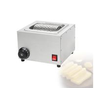 Aplicador eléctrico de rodillo de mantequilla, para tostadas, bagels, hamburguesas, calor ajustable, rápida y uniforme, acero inoxidable