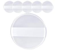 Aplicador hidratante lavable redondo | Aplicador de protección solar suave de 9 cm de diámetro, para mujeres mayores, adultos, bronceador de pies