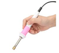 Aplicador Hotfix, fácil de operar, práctico y seguro, puntas de 7 tamaños, set de diamantes de imitación, compacto para la creación de manualidades de cristal de diamantes de imitación