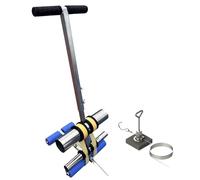 Aplicador manual de cinta de suelo con kit de círculo de dibujo para marcar líneas de cancha en estacionamientos, canchas de baloncesto y carreteras