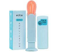 Aplicador para Disco Menstrual Pixie - Inserción Tipo Tampón - Ideal para Uñas Largas - TPE Autodesinfectante - Estuche de Viaje - No Compatible con Copas