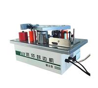 Aplicadora De Bandas Borde Manual Madera 800W, PVC Portátil Doble Cara, For Carpintería Funciona Suavidad Rinde Bien