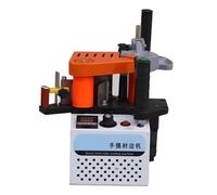 Aplicadora De Bandas For Bordes Carpintería Portátil, 1100W, Aplicación Pegamento Doble Cara, For Rectos Y Curvos Funciona Suavidad Rinde Bien(Without Stand)