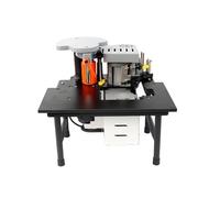 Aplicadora De Bandas For Bordes Manual Pequeña, Encoladora Portátil Doble Cara, For Carpintería, 1100W Funciona Suavidad Rinde Bien