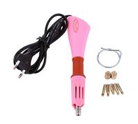 Aplicadora de Diamante de Imitación Pistola Térmica para Gemas de Cristal Pluma de Calor para Estrás 110-240V Enchufe de la UE(Rosa)