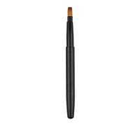 Aplicadores de cepillo de labios retráctiles planos para pintalabios, cremas brillantes, portátiles con herramienta de pincel de maquillaje profesional