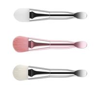 Aplicadores de Mascarillas Faciales de Silicona con Cuchara, 3 Piezas | Fibra Delicada, Fáciles de Limpiar, Portátiles, para Body Butter y DIY Mascarilla