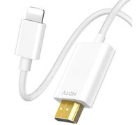 Aplimln Cable Hdmi Lightning,1080P HDTV Cable Adaptador,Lightning to HDMI Adaptador, HDMI Cable para iPhone 14/13/12/11,Plug and Play-2M
