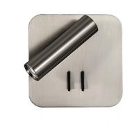 Aplique de pared metal color niquel serie manet 14cm