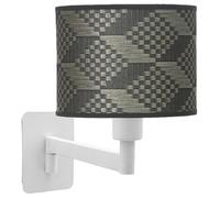 Aplique Abatible Moda 1xe14 Blanco/tetris Gris 26x17x28 Cm