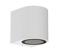 Aplique ALSE downlight para exterior aluminio blanco redondo incl. lámpara LED