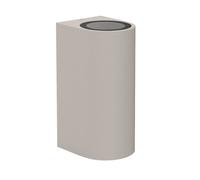 Aplique ALSE para exterior IP54 Up-/Downlight gris mate redondo 2x GU10 max. 35W