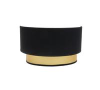 Aplique anuska 1xe27 negro/oro 17x30x16 cm