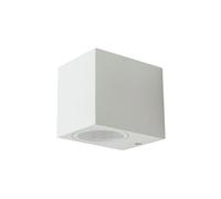 Aplique, Aplique Cuadrado GU10 max 35W Blanco IP44 7539