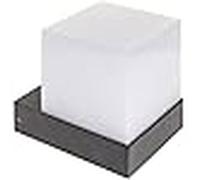 Aplique ave ip54 1x7w led 545lm 4000k l.11xan.15xal.13,5cm antracita/b