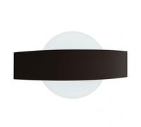Aplique barredor de pared circ.8w 4000k arco negro 630 lm ip20 13x24x