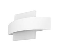 Aplique Barredor De Pared Cuad.8w 4000k Arco Blanco 630 Lm Ip20 13x24x5 Cm