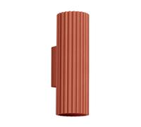 Aplique con 2 luces Karbon Rojo Ocre 20