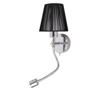Aplique Con Cuello de Cisne Interruptor E14 + LED Wandleuchte Dormitorio