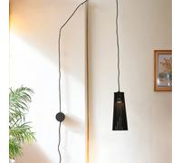 Aplique con Enchufe Interruptor en El Cable L5, 5m Flexible Mesa de Noche Techo