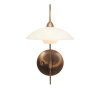 Aplique con Enchufe Y Interruptor Regulable Cristal Metal In 9 Wandleuchte