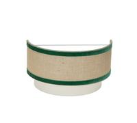 Aplique cornalina 1xe27 beis/verde 30d