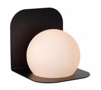 Aplique Cristal Bola Negro IP44 Baño H:16CM G9 Wandleuchte Blendarm