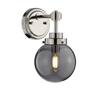 Aplique Cristal Bola Pantalla E14 Retro Diseño Wandleuchte Salón Pasillo Lilinia