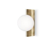 Aplique Cristal Metal En Latón Baño Cocina Oficina H :3 0CM G9 Bola Wandleuchte