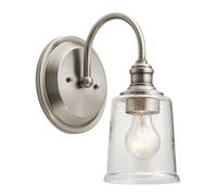 Aplique Cristal Metal Estilo Moderno En Lata E27 Wandleuchte Salón Pasillo Lioda