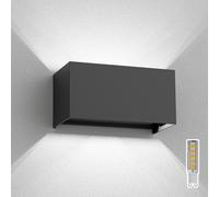 Aplique CUBEL para exterior antracita IP65 Up & Downlight rectangular incl. [EEK: D]