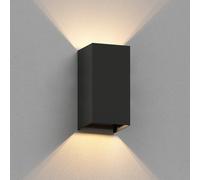 Aplique CUBEL para exterior IP65 up/downlight negro mate angular 1x G9 max.