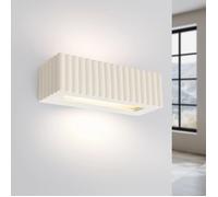 Aplique de cerámica de colores Rigata Beige