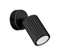 Aplique de colores con interruptor Karbon Negro