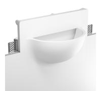 Aplique de escayola GIEDI DIY empotrable incl. lámpara E14 458lm blanco extra