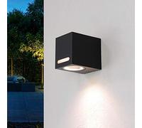 Aplique de exterior AALBORG de diseño moderno Downlight gris antracita IP44 Iluminación de exterior Lámpara de pared ideal para el jardín