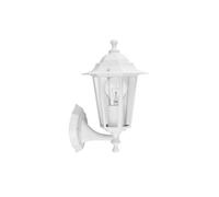Aplique de exterior aluminio color blanco serie auriga 22cm 32 cm