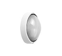 Aplique ext. aluminio vega grande 1xe27 blanco 11x32x20,5 cm ip44