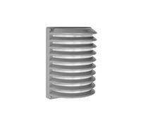 Aplique de exterior aluminio color gris serie achernar 18cm