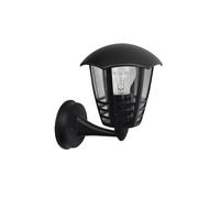 Aplique ext. aluminio alnilan 1xe27 negro ip44 24x21,5x18 cm