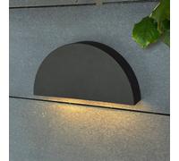 Aplique de exterior Dyberg Larsen Scott negro mate