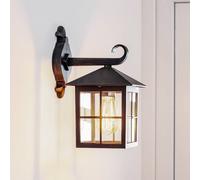 Lindby Lámpara de pared exterior Ida hecho Aluminio (1 llama, E27) lámparas para aplique lámpara LED exterior/fachada vivienda terraza y