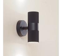 Lindby - Jovane 2 En el exterior Aplique de Pared Negro