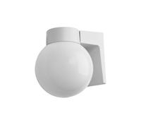 Aplique exterior aluminio procyon 1xe27 gris 18x15x18 cm ip4