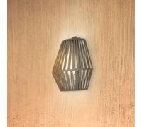 Aplique de exterior Newgarden Conta LED recargable, color topo