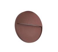 Aplique de exterior policarbonato color marron serie baker 16cm