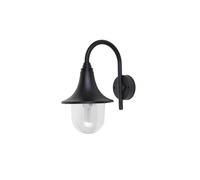 Aplique exterior hinojo 1xe27 negro ip44 policarbonato 40,8x21,7x32,6